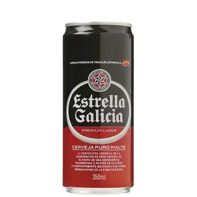 CERVEJA ESTRELLA GALICIA LAGER LATA