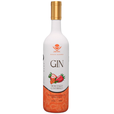 Gin Morango com Hibisco 750mL (6 unidades)